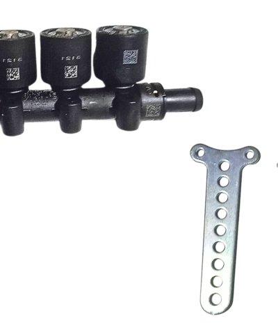 Riel de 4 inyectores LOVATO JLP4 KP para GLP/GNV