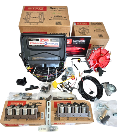Mini Kit QMAX PLUS LED 600 8 cilindros GLP